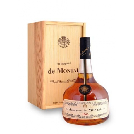 Armagnac - De Montal 1963 A.O.C. : Armagnac, Bas ArmagnacProducer :  Compagnie des Produits de GascogneAlcohol content : 40 °